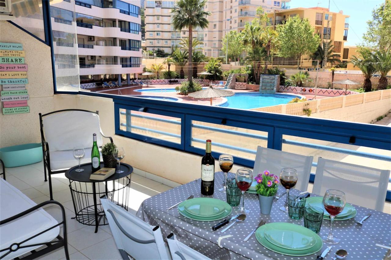 11B Tb 2º Linea De Playa 1 Dormitorio Y Wifi Calpe Eksteriør billede