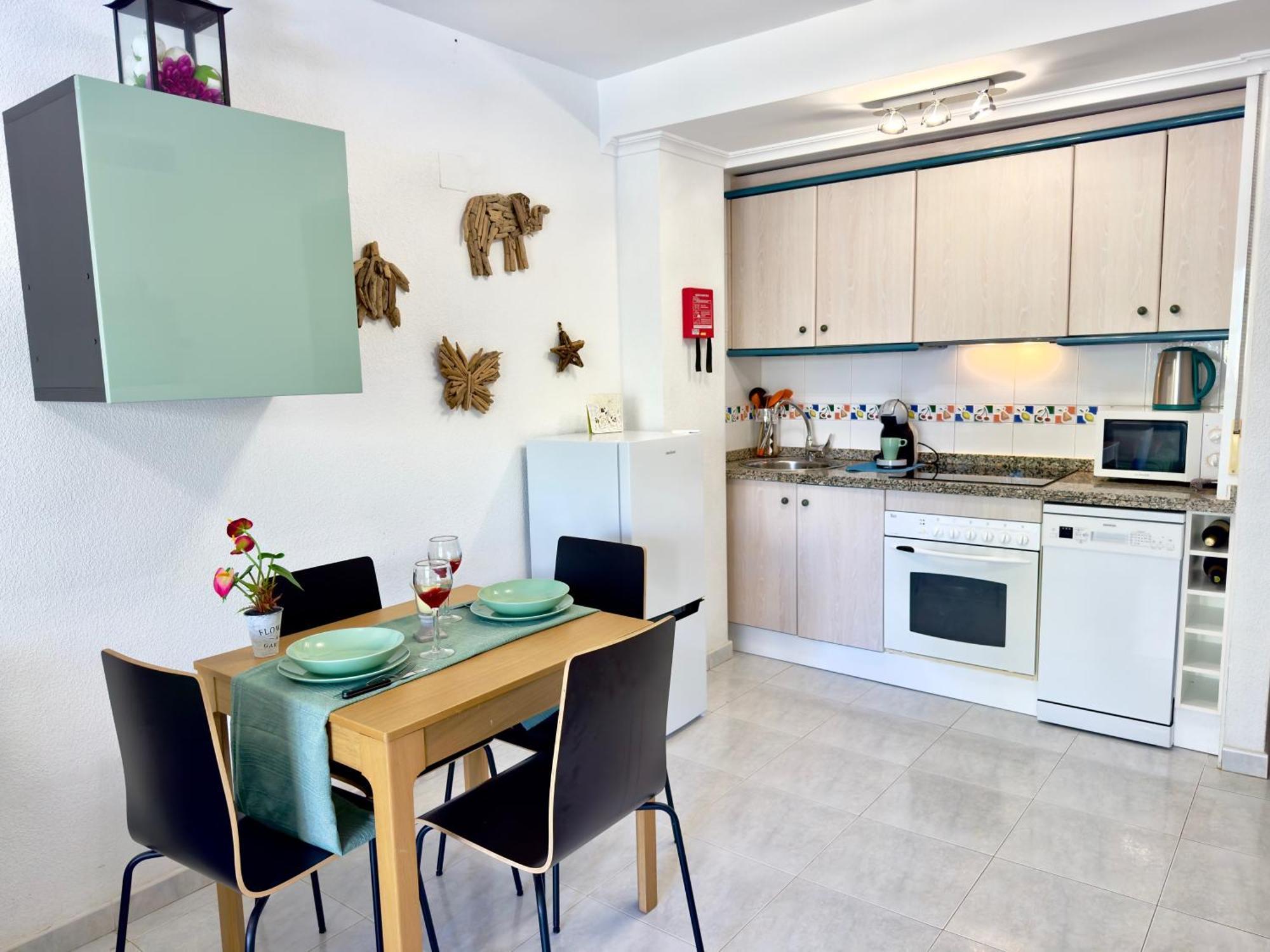 11B Tb 2º Linea De Playa 1 Dormitorio Y Wifi Calpe Eksteriør billede